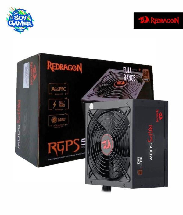 Fuente ATX Redragon GC-PS001 500w 80