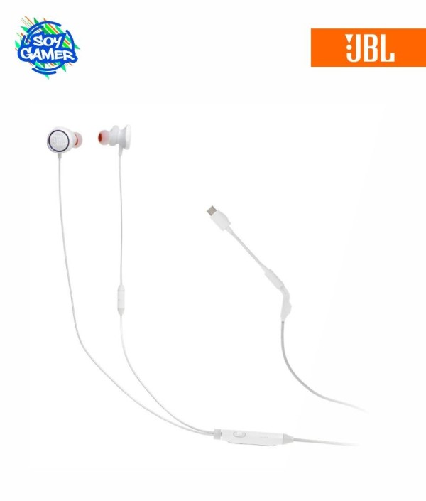 Auricular JBL Quantum 50 Tipo C Blanco