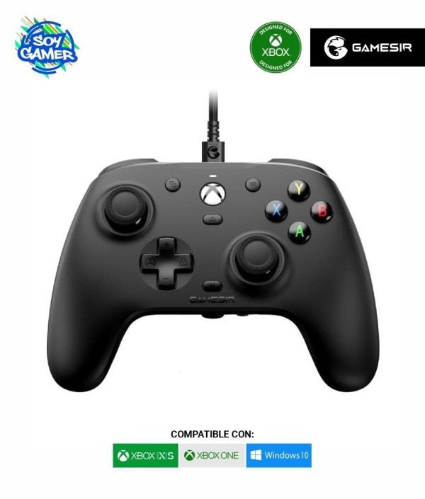 Joystick Gamesir G7 HE Xbox/PC con cable negro