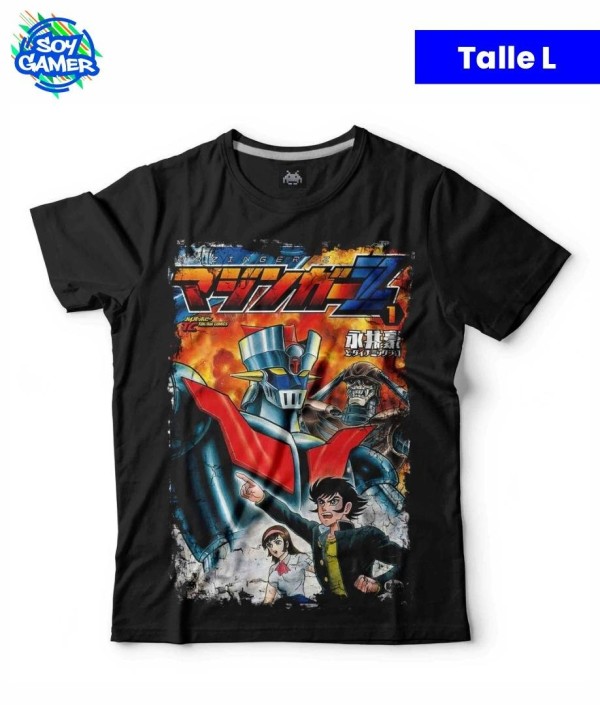 Remera Mazinger Z Negro L
