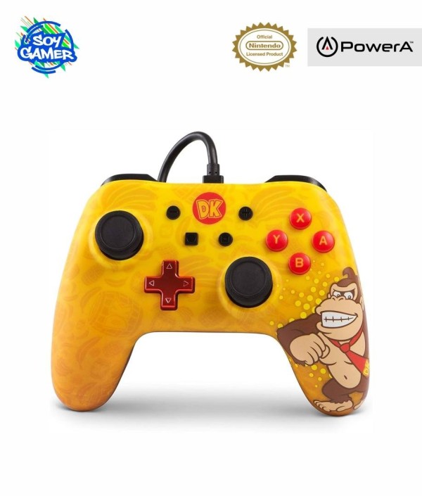 Joystick Donkey Kong Amarillo PowerA Switch