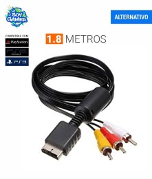 Cable AV RCA PS1/PS2/PS3