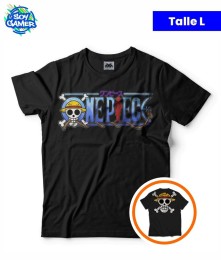 Remera RU332 One Piece Negra L