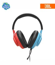 Headset JBL Quantum 100 Azul y Rojo