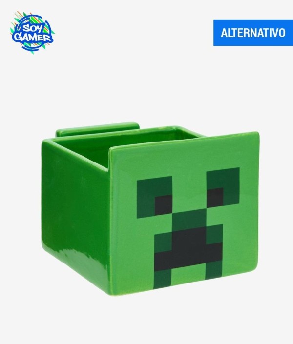 Recipiente/Bowl Minecraft Creeper Snack 9853