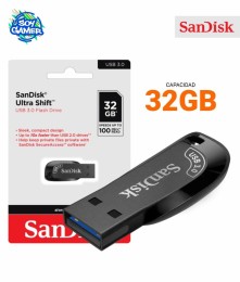 Pendrive Data Ultra Shift 32GB Sandisk