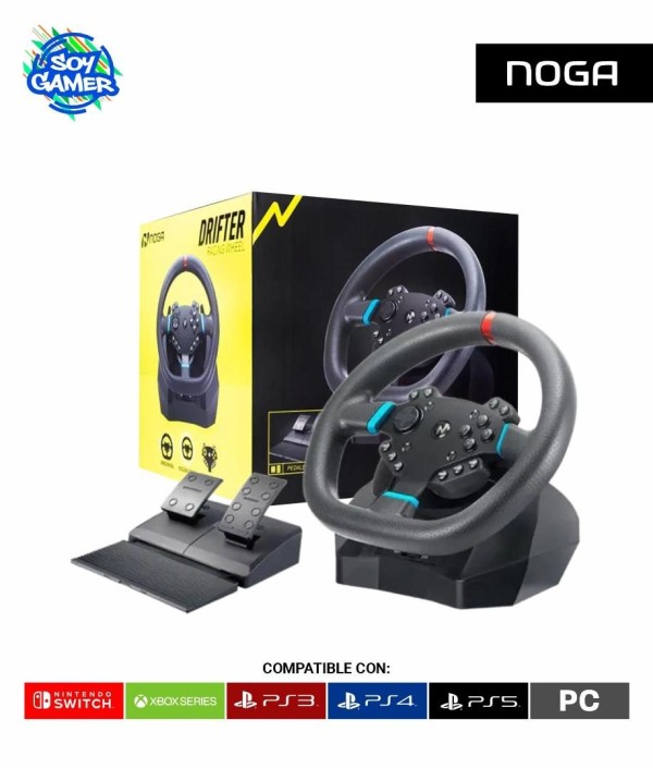 Volante + Pedalera Premium Noga