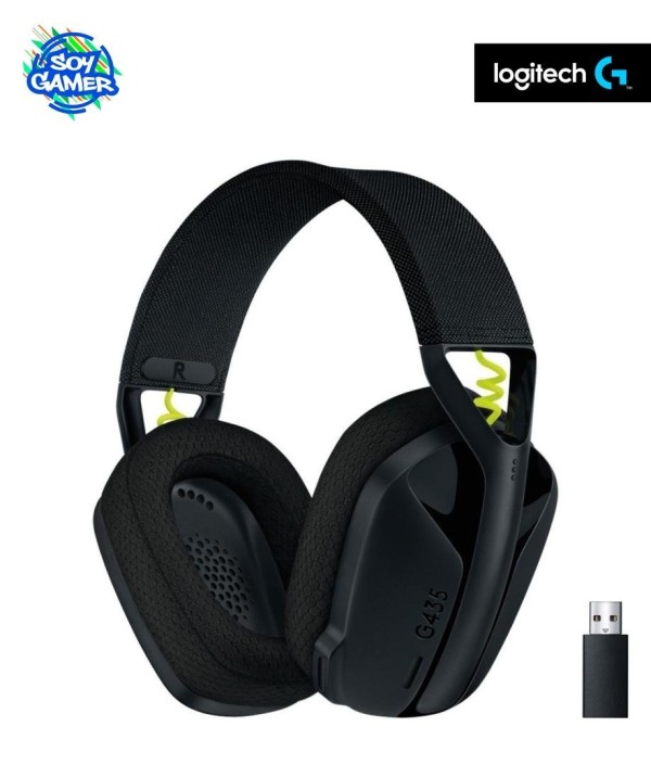 Headset Logitech G435 Negro