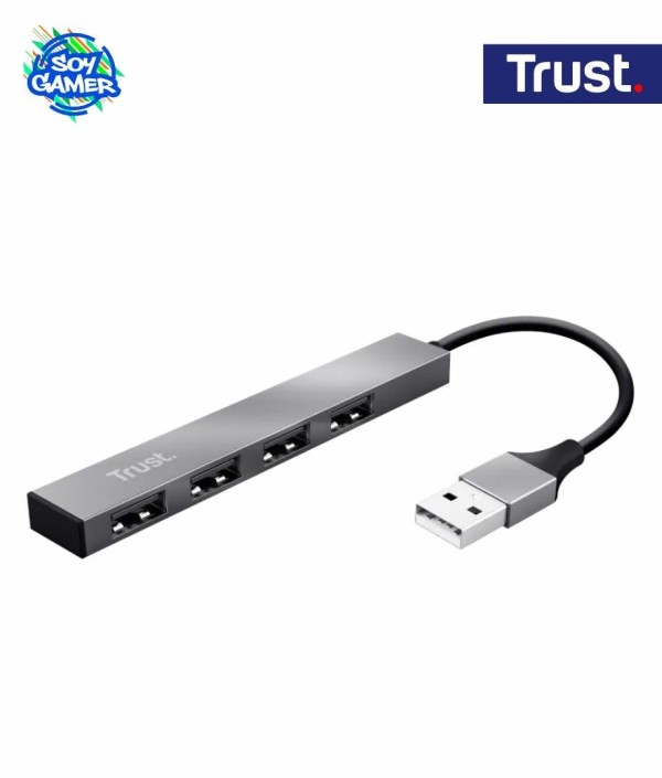 Hub 4 USB 2.0 Trust Halyx