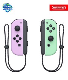 Joy Con Verde y Lila Pastel Switch