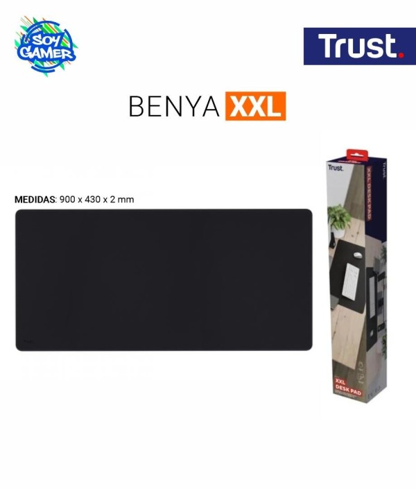 Mousepad Trust Benya XXL Negro