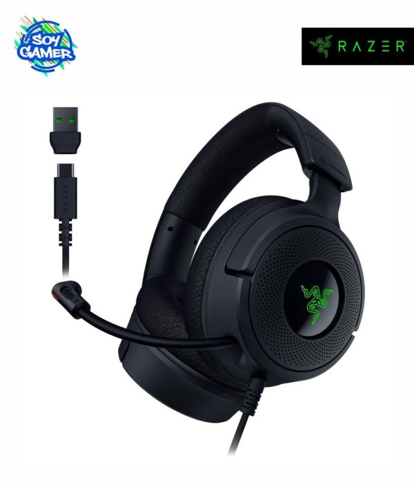 Headset Razer Kraken V4 X Negro