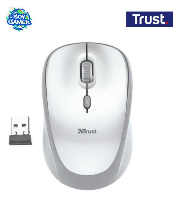 Mouse Trust Yvi Wireless Blanco