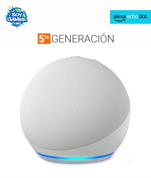 Alexa Echo Dot 5ta Gen. Blanco