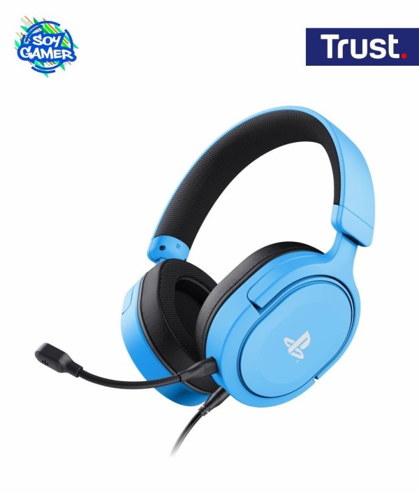 Headset Trust GXT 498B Forta Azul