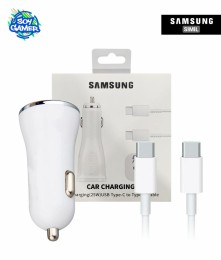 Cargador Samsung 25 W Auto Blanco