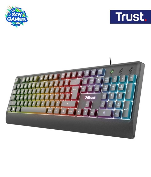 Teclado Trust Gamer Led Ziva