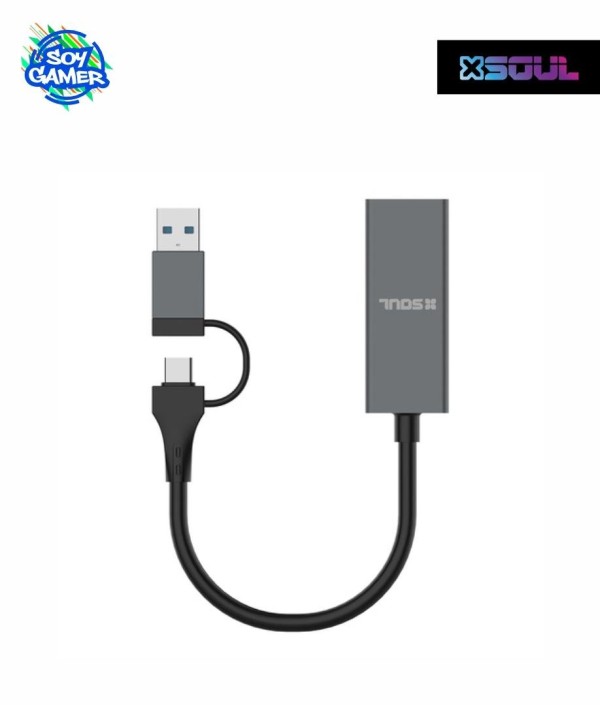 Adaptador Ethernet Soul USB 100MPS
