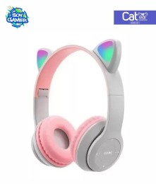 Headset Vincha BT Cat Gris 