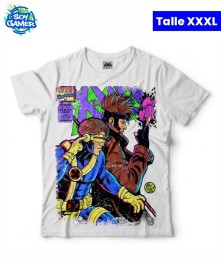 Remera RU226 X Men Blanca XXXL
