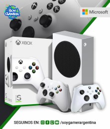 Consola Xbox Series S 500GB Blanca + Joystick Xbox Series adicional