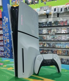 USADA Consola PS5 Slim Con Lectora + Dualsense Blanco