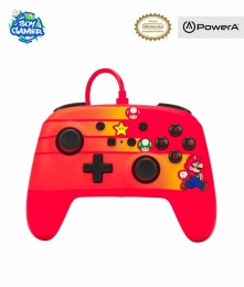 Joystick Super Mario Rojo PowerA Switch