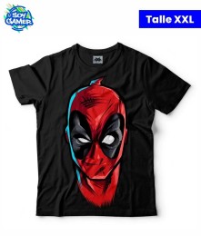 Remera RU228 Deadpool Cara Negra XXL