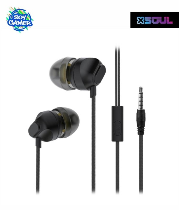 Auricular Soul S89 3.5mm Negro
