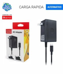 Cargador Generico Carga Rapida Nintendo Switch