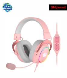 Headset Redragon H510 Zeus X RGB Rosa