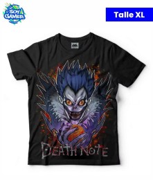 Remera RU322 Death Note Negra XL
