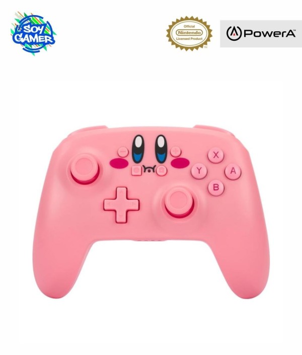 Joystick PowerA Kirby Inalambrico Rosa