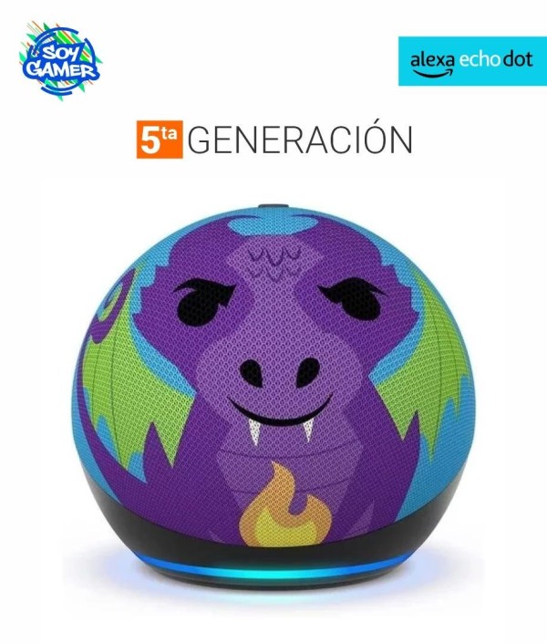 Alexa Echo Dot 5ta Gen Dragon