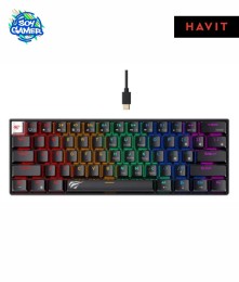 Teclado GTC Havit KB903 Mecanico Negro