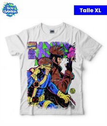Remera RU226 X Men Blanca XL