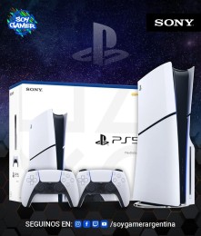Consola Playstation 5 SLIM con lectora + Dualsense Adicional