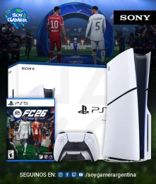 Consola PS5 slim con lectora + FC 26 (FISICO]