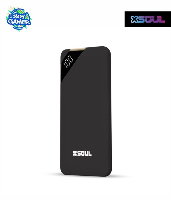 Power Bank Soul 10000 mah 2 salidas Con/Visor Digital