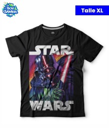 Remera RU198 Star Wars Negra XL
