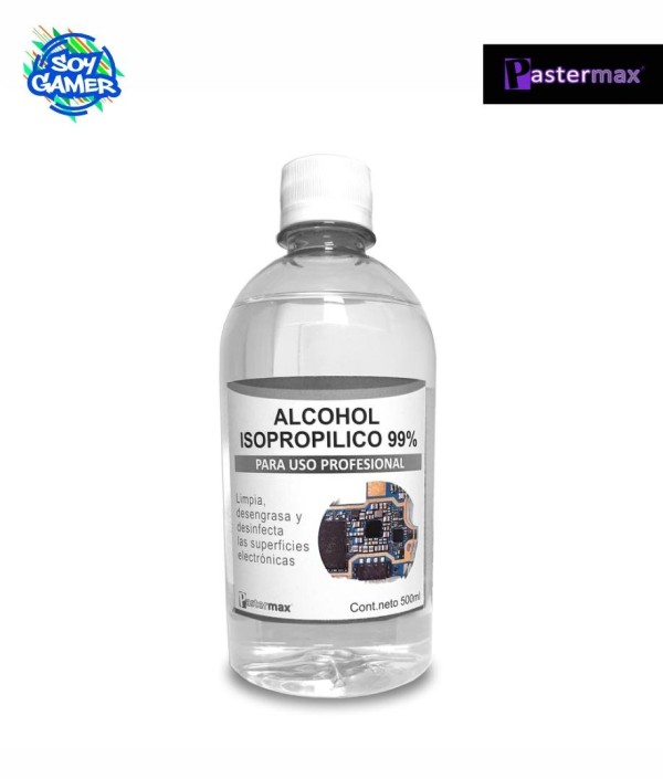 Alcohol Isopropilico Pastermax 500 ml