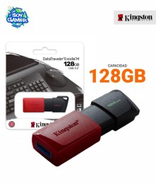 Pendrive DTX 3.2 128 GB Kingston Rojo