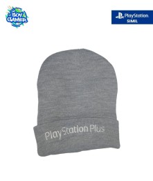 Gorro de Lana Playstation Gris
