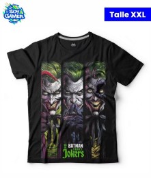 Remera RU273 Jocker x3 Negra XXL