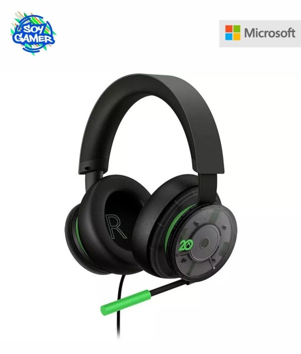 Headset Microsoft Xbox 20 Aniversario