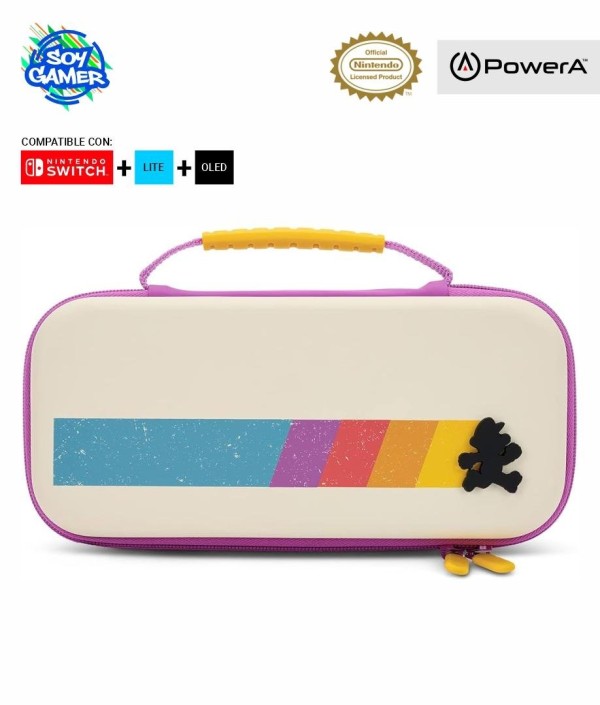 Funda Rigida PowerA 7215 Mario Retro