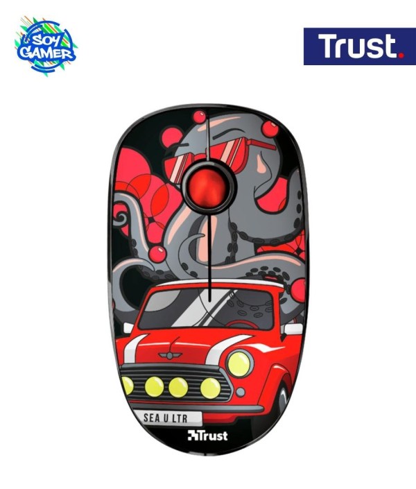 Mouse Trust Sketch Silent Rojo