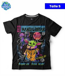  Remera RU243 Mandalorian Negra S