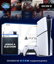 Consola Playstation 5 SLIM con lectora + Juego a elección