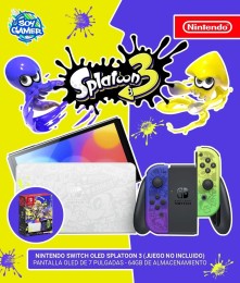 Consola Nintendo Switch Oled Edicion Splatoon 64GB